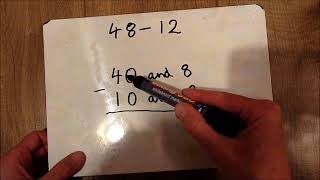 Year 2: How to do the Partitioning Column method for Subtraction