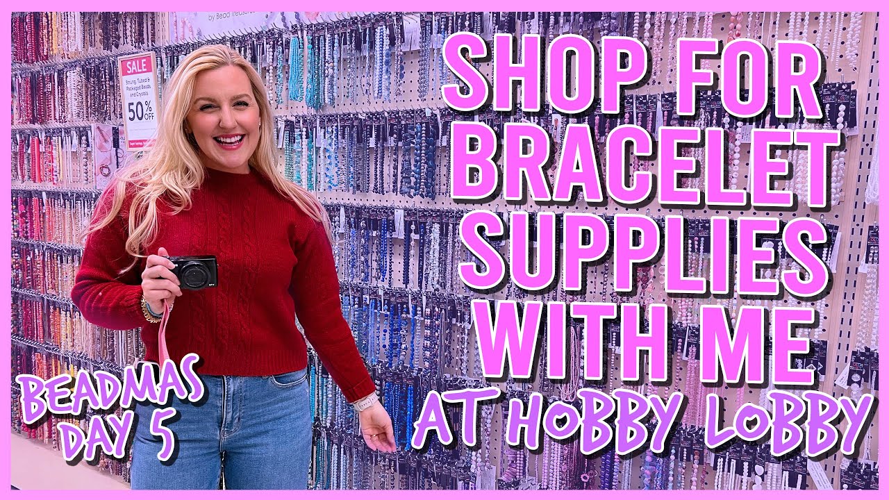 SHOP WITH ME FOR PREPPY BRACELET SUPPLIES AT MICHAEL'S ✨vlog style✨