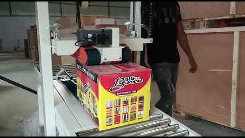 Taping Machine, Carton Box Tape Sealing machine, Corrugated Box 📦 Taping Machine +91-9090979740