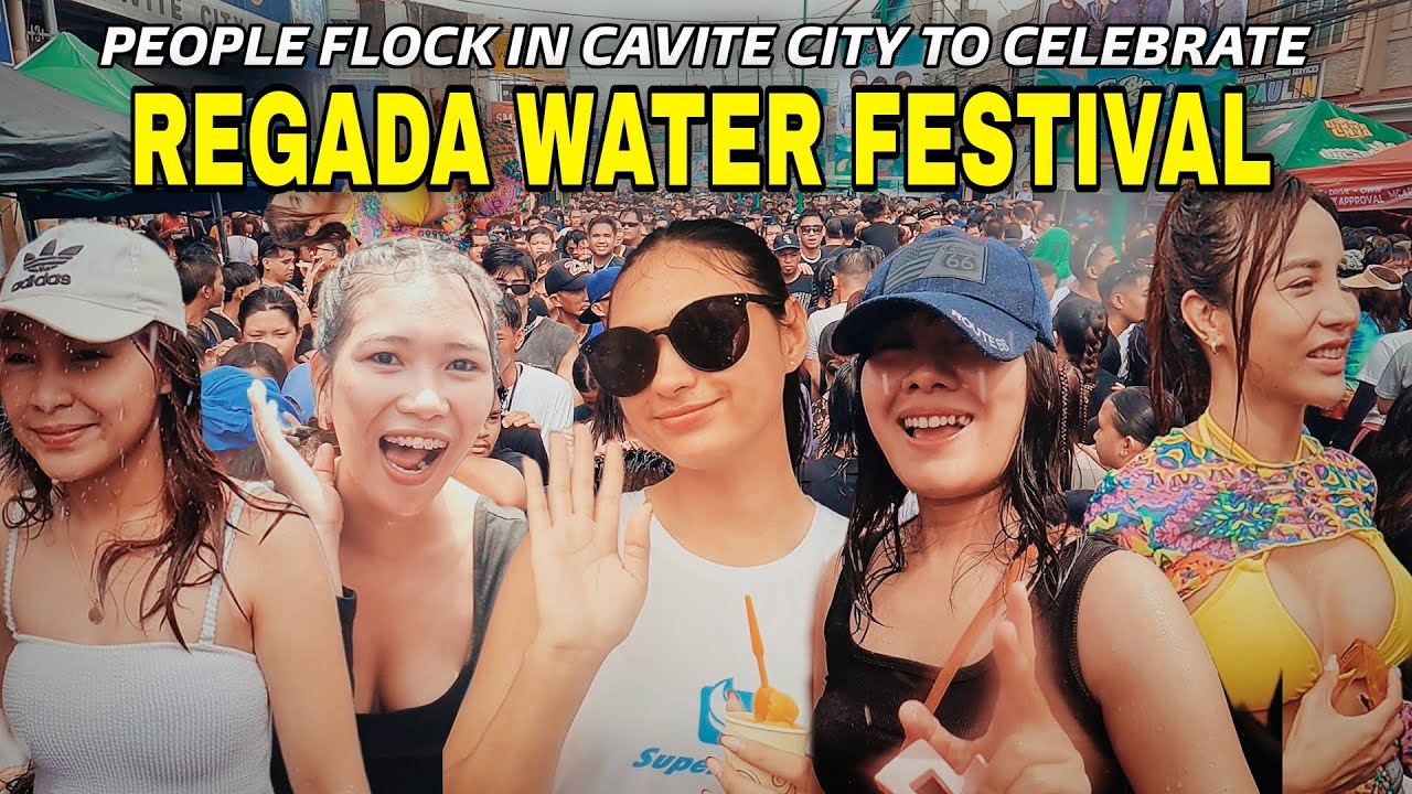 Philippines Biggest Wet & Wild Street Party [[4K] - YouTube