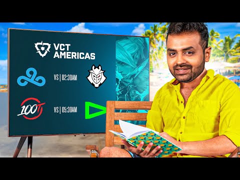 LOUD Vs 100T || VCT KNOCKOUT ROUND || #vctwatchparty