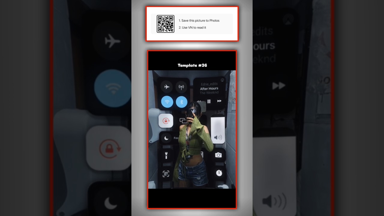 Starboy The Weeknd vn code template || vn code template reels 