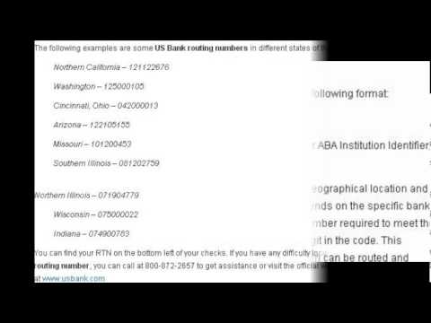 Where do you locate the routing number on various banking forms or products?