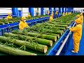 Inside a High-Tech Kimchi Factory Processing Thousands of Tons of Fermented Bamboo Shoots Daily