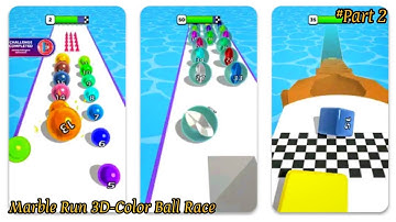 Walkthrough Marble Run 3D-Color Ball Race Game Levels 6-10