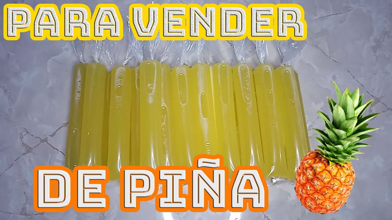 MARCIANOS DE PIÑA 🍍 PARA NEGOCIO ☀️ BOLIS ☀️ CHUPS ☀️