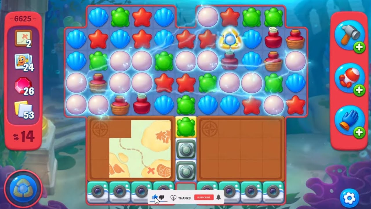 Fishdom lvl 6618-6631🔥Gameplay 