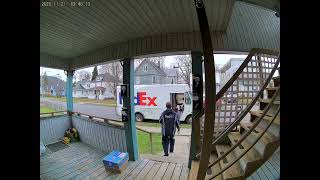 The day FedEx dropped off package 📦