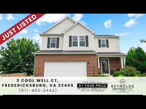 3 Cool Well Court, Fredericksburg, VA home video tour