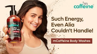 Alia x mCaffeine | Too Much to Handle | Coffee Body Wash to Energize & De-tan Skin