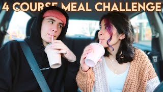 4 Course Meal Challenge from Tiktok (Meet My Boyfriend!) | Carolyn Morales by Carolyn Morales 482 views 2 years ago 13 minutes, 1 second