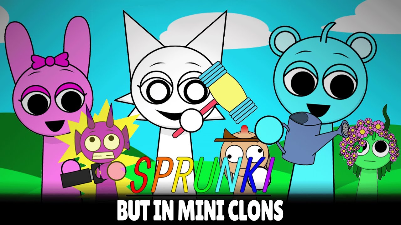 Incredibox Sprunki - But make fun of the Mini Clons
