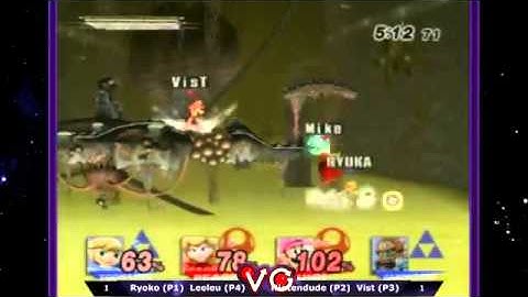Project M Showdown II - Vist & Nintendude vs Ryoko & leelue GF