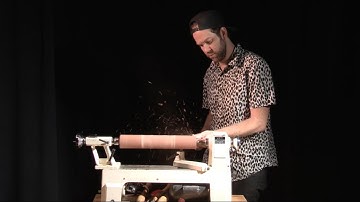 Celtic Knot Rolling Pin: Mahogany and Maple (Full Version)