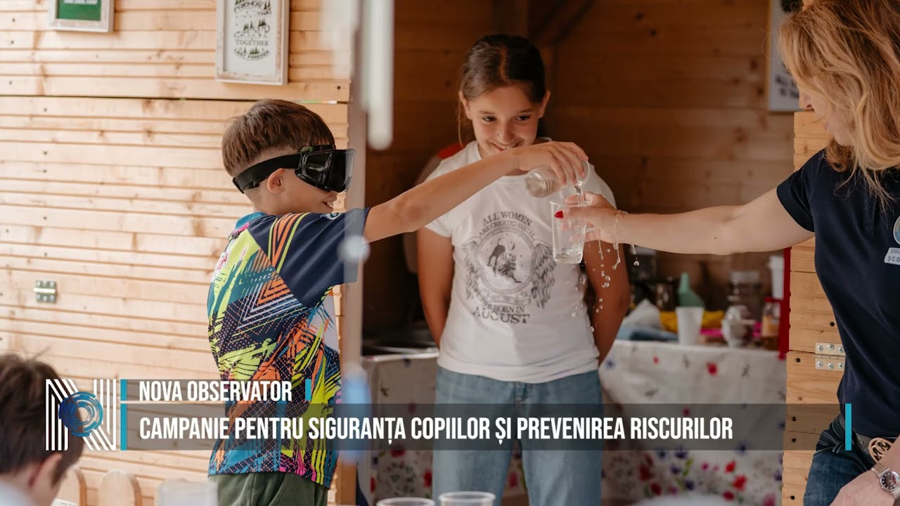 Campanie pentru siguranța copiilor și prevenirea riscurilor