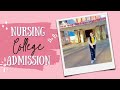 My Experienc While Taking Admission In Nursing College | #celebrity #love #trending#nursing#pnst#yt