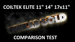 Coiltek Elite Mono  11' 14' 17x11' Target Comparison Last Test With Gold  GPX4500