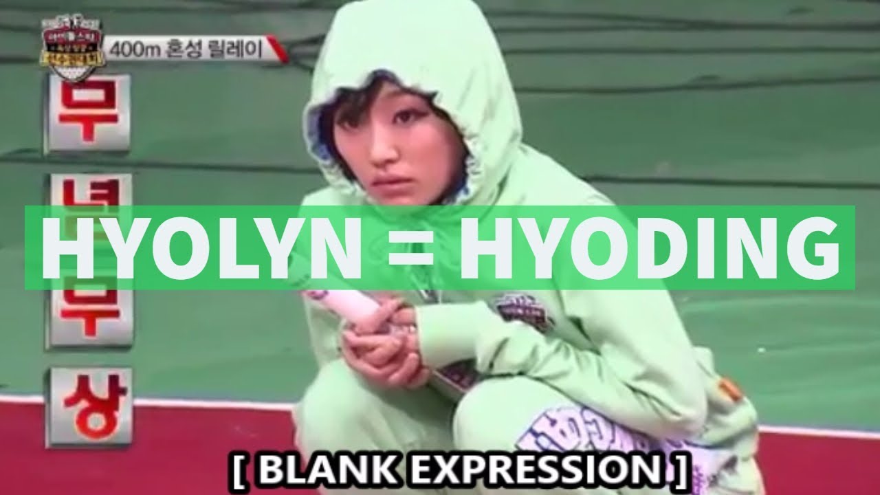 Hyolyn can NEVER focus while exercising! [Eng]