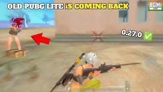 OLD PUBG LITE IS COMING BACK❤🔥| Louwan 5 Claw