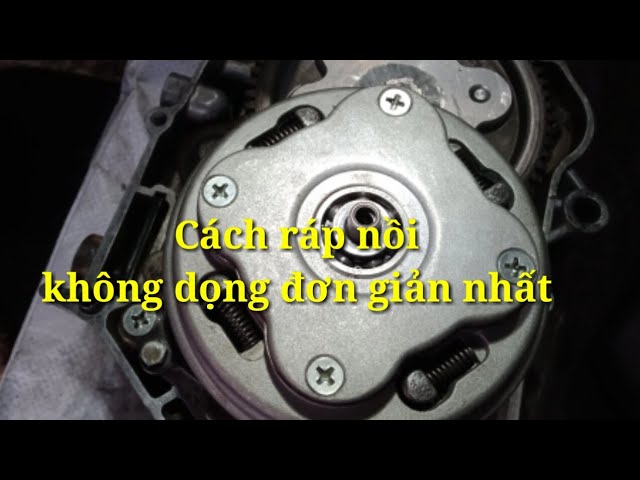 Cách Ráp Nồi Không Dọng Không Hú || Canh Chuẩn Nụ Nồi 67||Không Sợ Ra Nhớt.  - Youtube