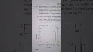 # MSC physics #Semester 4th # Nano physics # Mdu PYQ #2025