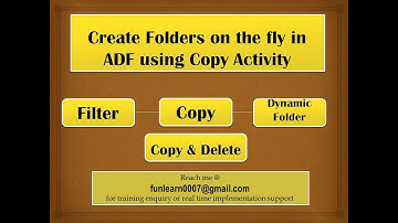 #90. Azure Data Factory - Create dynamic folders and move files after copy