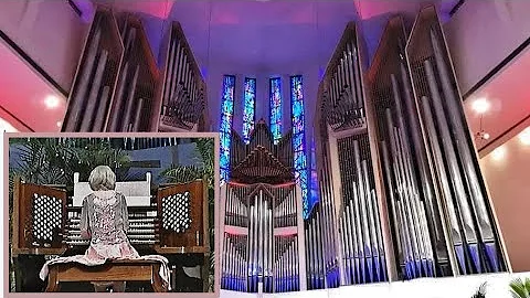 J.S. Bach, GIGUE FUGUE BWV 577 - Diane Bish