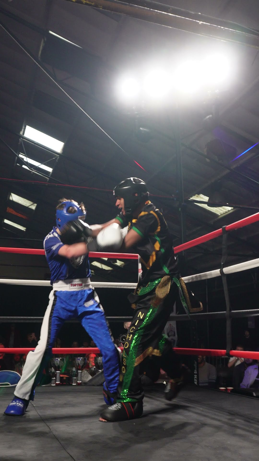 Intense Kickboxing action from Battle of Knights.