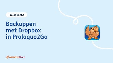 Backuppen met Dropbox in Proloquo2Go