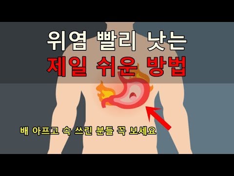 위염 빨리 낫는 법