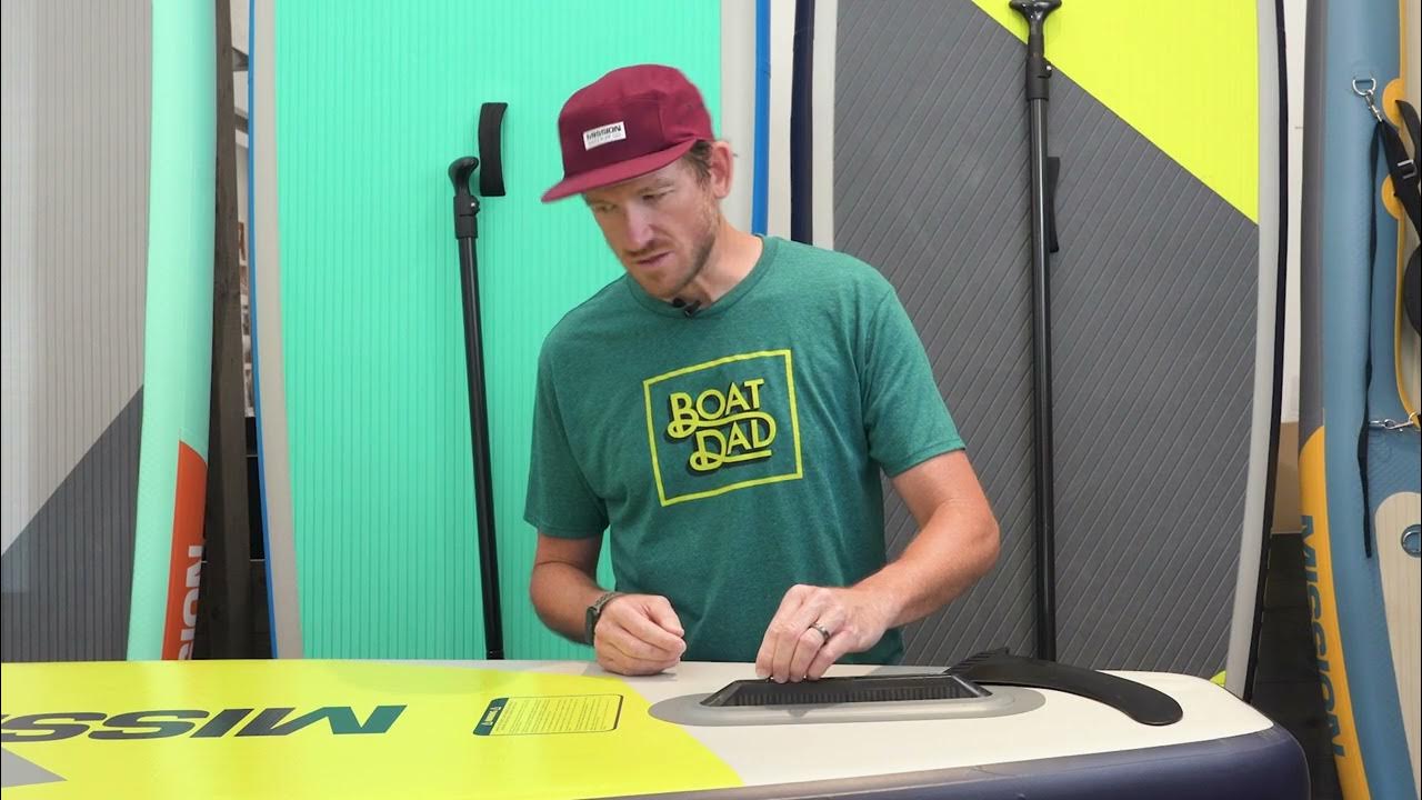 Howto Install a Fin on an Inflatable Paddleboard iSUP Fin