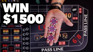 Turn $200 into $1500 at Craps with minimal risk