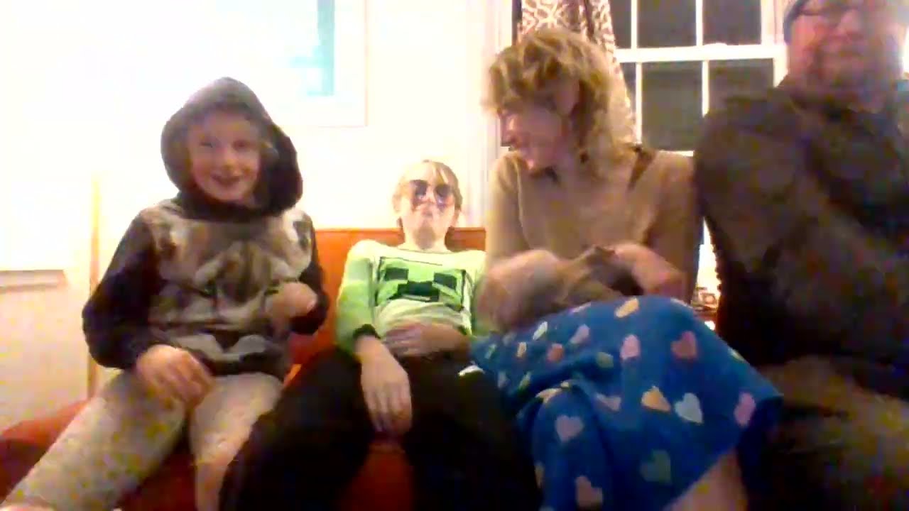 My Family Goes to Pretend School with Me!