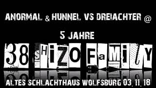 Anormal & Hunnel vs. DreiAchter @ 5 Jahre Shizo Family Altes Schlachthaus Wolfsburg 03.11.2018