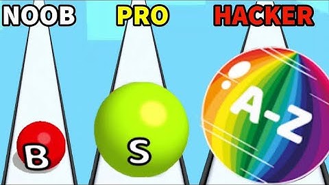 NOOB Vs PRO Vs HACKER A-Z Run #azrun #android #viral #viralvideo #youtube #gaming