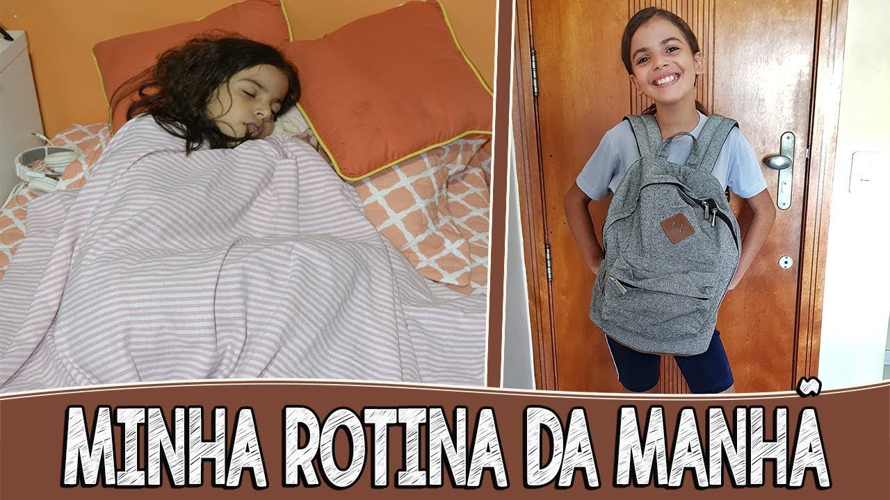 Minha Rotina Da ManhÃ Volta Às Aulas Youtube