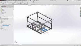 SOLIDWORKS  Analysis of Welded Structures
