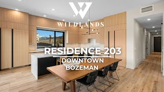 Wildlands Residence 203 | Downtown Bozeman | Outlaw Realty