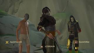 3v3s in Absolver Random god tier group? Lol
