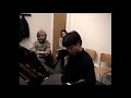 Capture de la vidéo Wenyu Shen Visit Maestro Krystian Zimerman In Basel (Swiss) 2001 14 Years Old