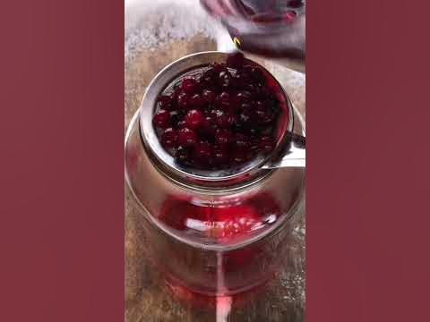 Клюква на коньяке - рецепт за 3 часа #shorts - YouTube