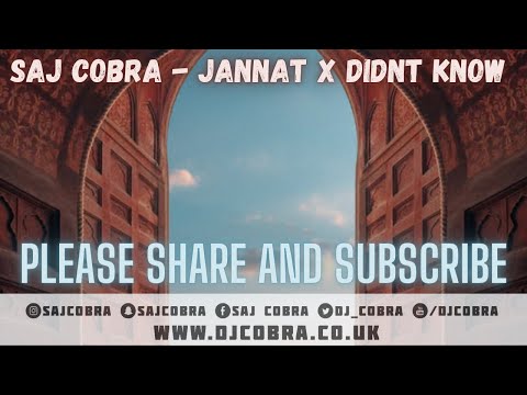 JANNAT DIDN T KNOW EZU TOM ZANETTI SAJ COBRA THE LATEST PUNJABI REMIX 2021 