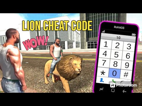 Lion Cheat Code In Indian Bike Driving 3d 😱 - YouTube