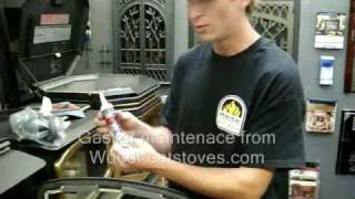How to Replace a Door Gasket on a Wood Stove