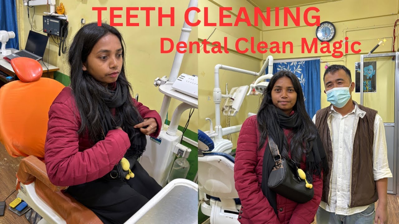 How Dentists Clean Teeth 🦷 / Complete Dental Cleaning / @JasintaWorld