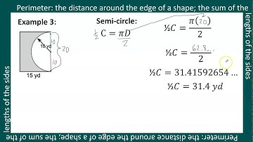 Ex  3 Perimeter of a Composite Shape