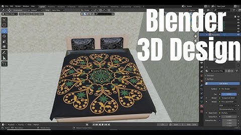 "Create Realistic 3D Beds in Blender: A Step-by-Step Tutorial"