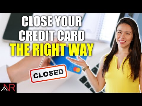 Video: Closing A Credit Card