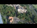 4k Testvideo Altstadt Wittenberg von oben