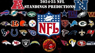 2024 NFL Season Record Predictions with Playoff Seeding